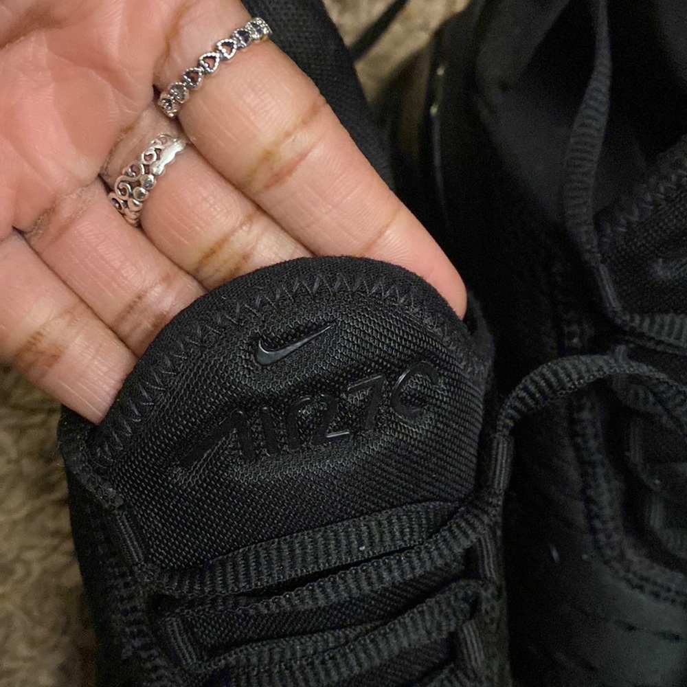 All black Nikes